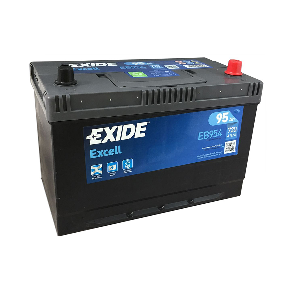 Exide EB954. batterie de démarrage Exide 95Ah 12V
